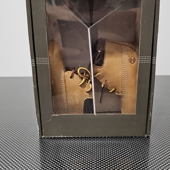 Timberland Kids Baby Crib Booties Shoes Nubuck Boots Size 1 US 9589R A62117 - Picture 5 of 7